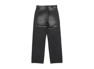 X-Girl Back Slit Denim Pants "Black"