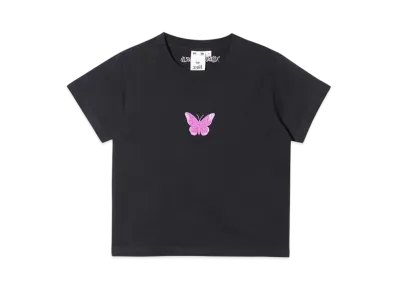 X-Girl Embroidered Butterfly Logo S/S Baby Tee "Black"