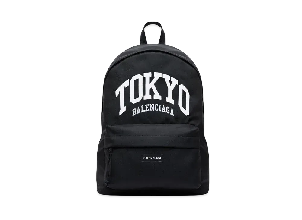 BALENCIAGA Cities Tokyo Explorer Backpack "Black"