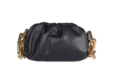 Bottega Veneta Teen Chain Pouch "Black"
