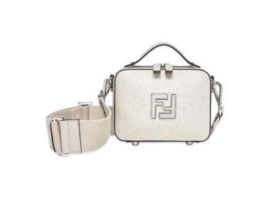 FENDI Suitcase Mini Canvas Mini Bag "White"