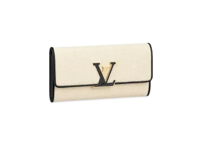 Louis Vuitton Capucines Wallet "Natural"