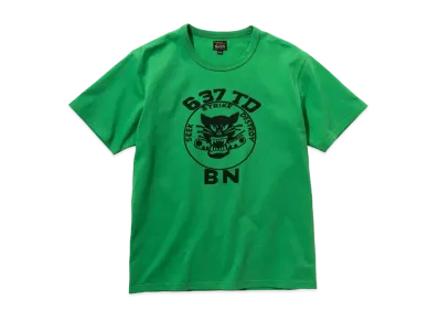 THE REAL McCOY'S MILITARY TEE / 637 TD BN "Green"