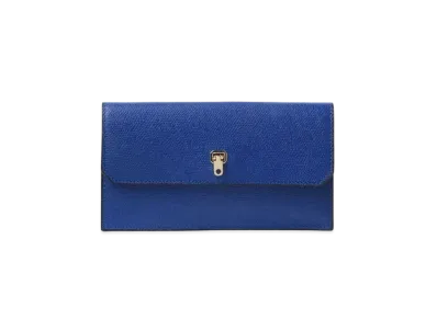 Valextra City Wallet "Royal Blue"