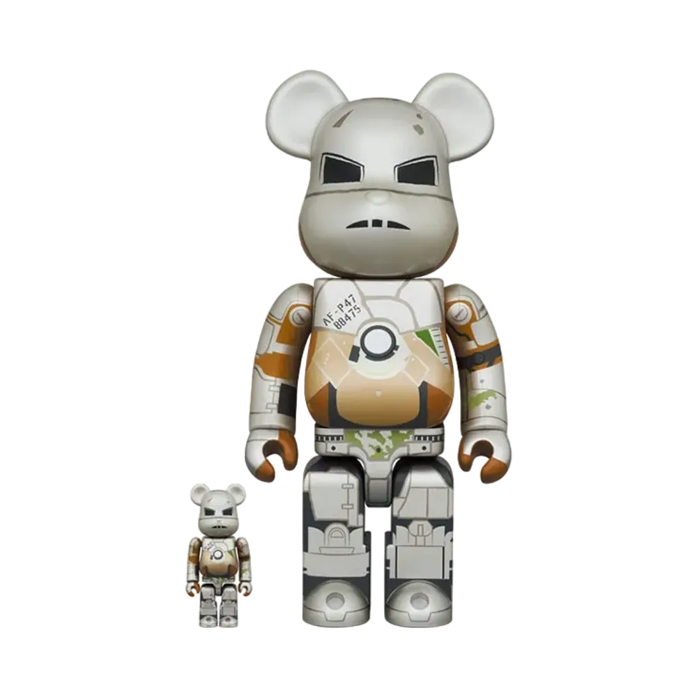 Bearbrick Iron Man Mark I 100% & 400%