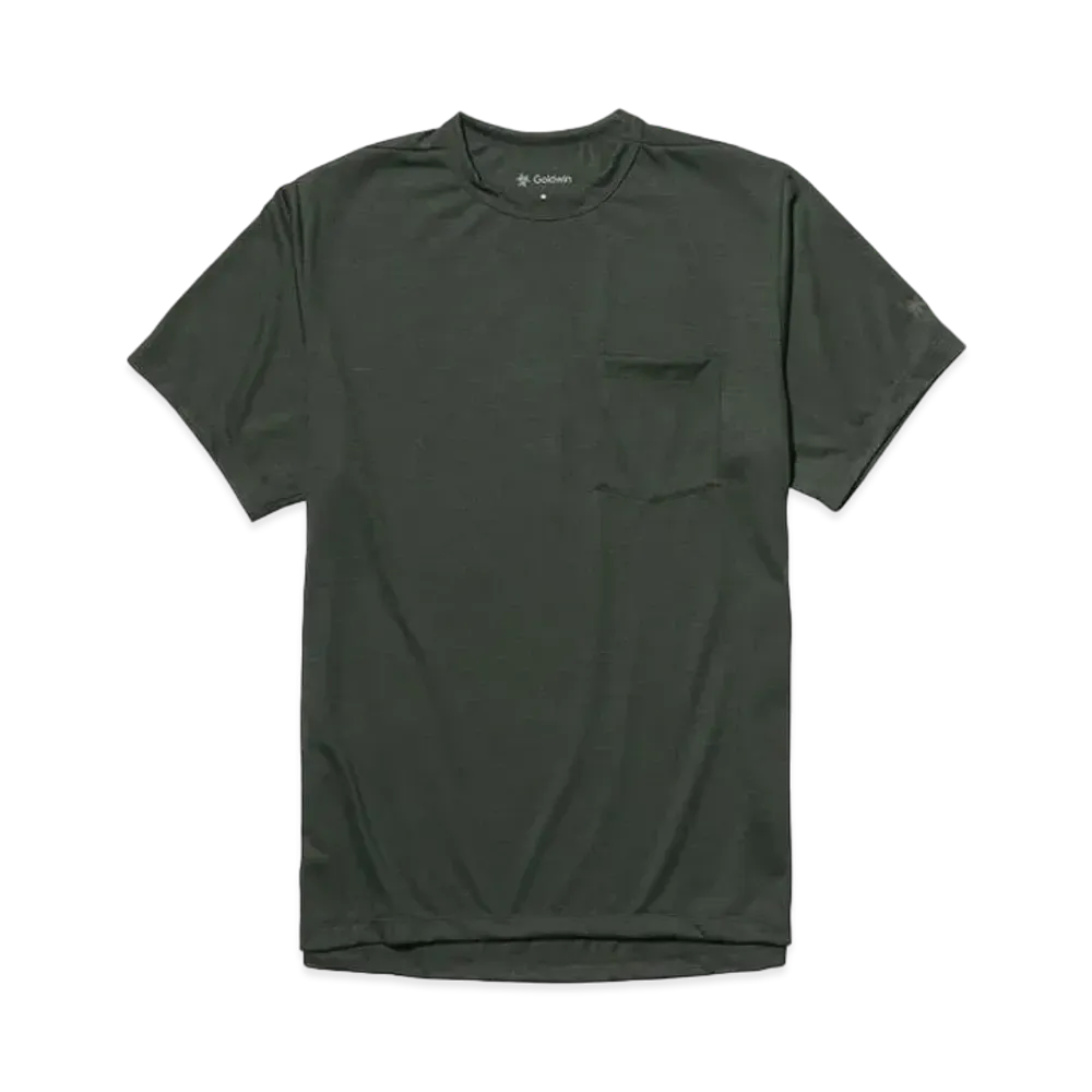 Goldwin Wool T-shirt (Unisex) "Deep Moss"