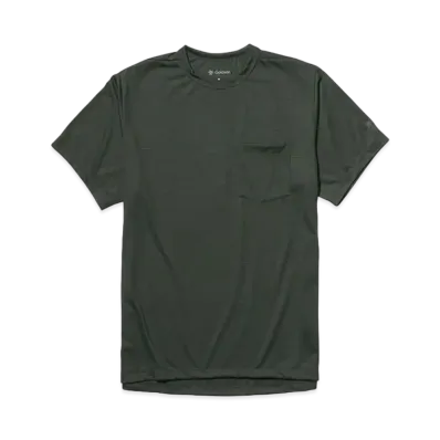 Goldwin Wool T-shirt (Unisex) "Deep Moss"