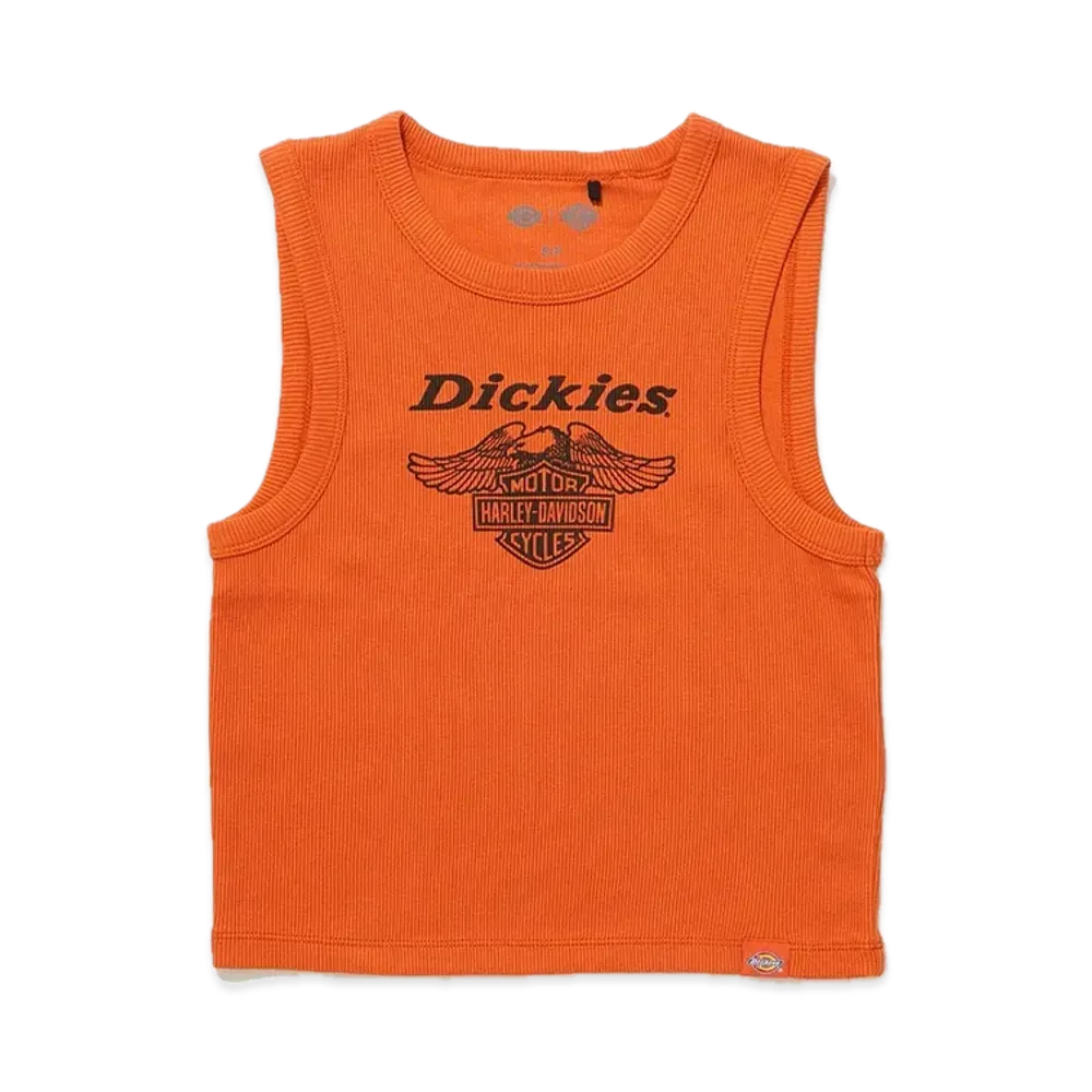 Dickies x Harley Davidson Rib Tank Top "Twilight Blue Jaspe"