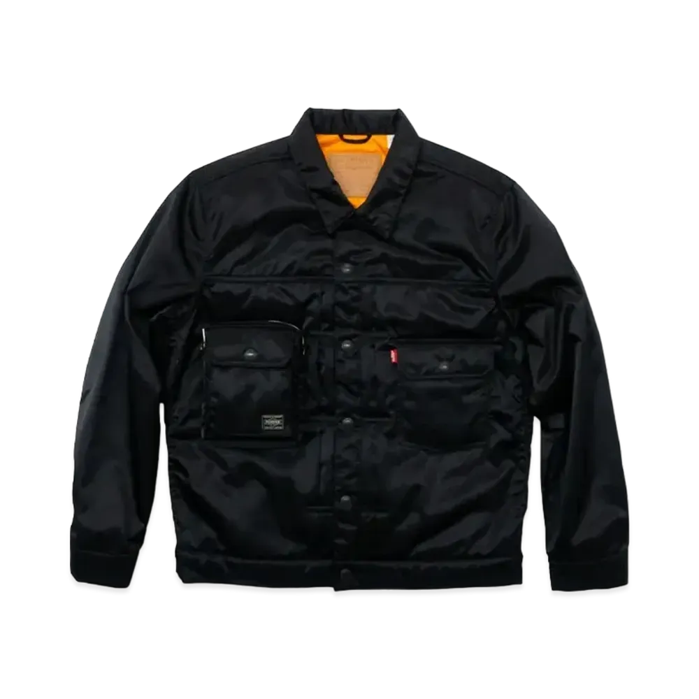 PORTER 85th x Levi's Type II Trucker Jacket "Black"