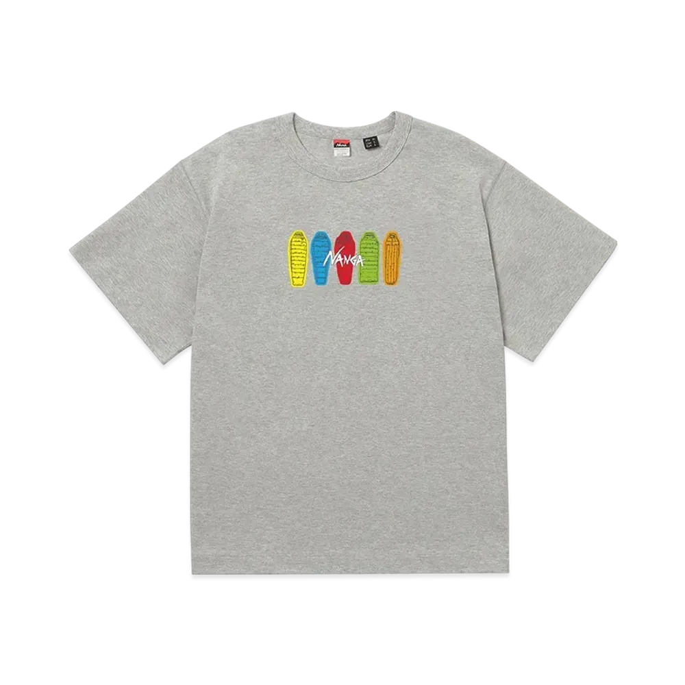 NANGA Eco Hybrid Tee (SB PT) "L.Gray"