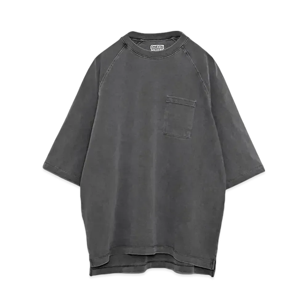 ONEITA Power Tee Super Heavyweight 13oz T-Shirt "Black"