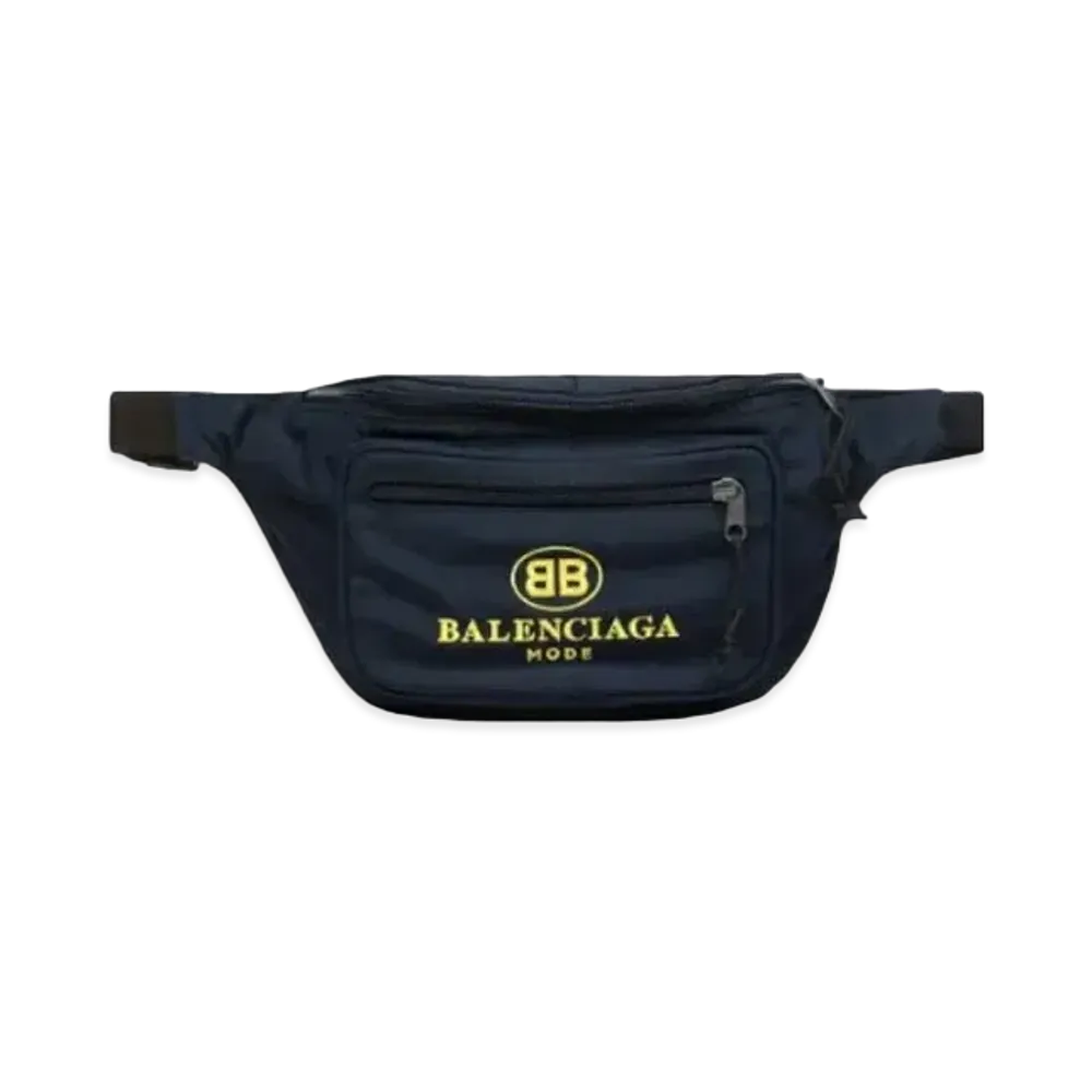 BALENCIAGA Explorer Belt Bag BB Mode "Navy"
