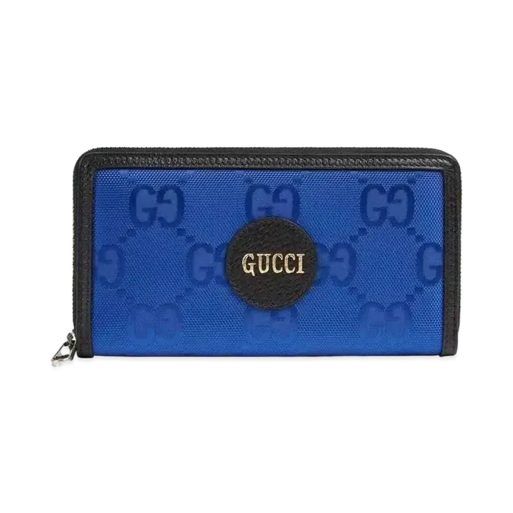 GUCCI Off The Grid Zip Around Wallet "Blue"