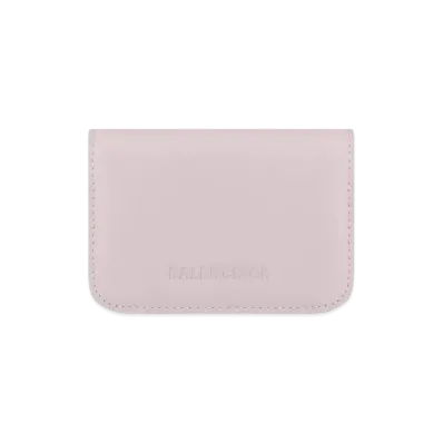 BALENCIAGA Essential Mini Wallet "Light Rose"
