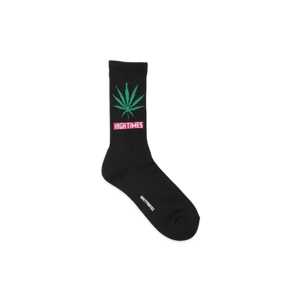 WACKO MARIA x High Times / Jacquard Socks "Black"