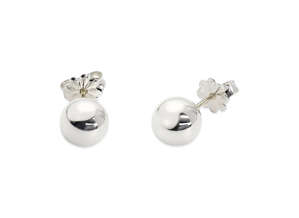 Tiffany & Co. HardWear Ball Earrings "Silver"