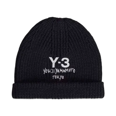 Y-3 Chunky Knit Beanie "Black"