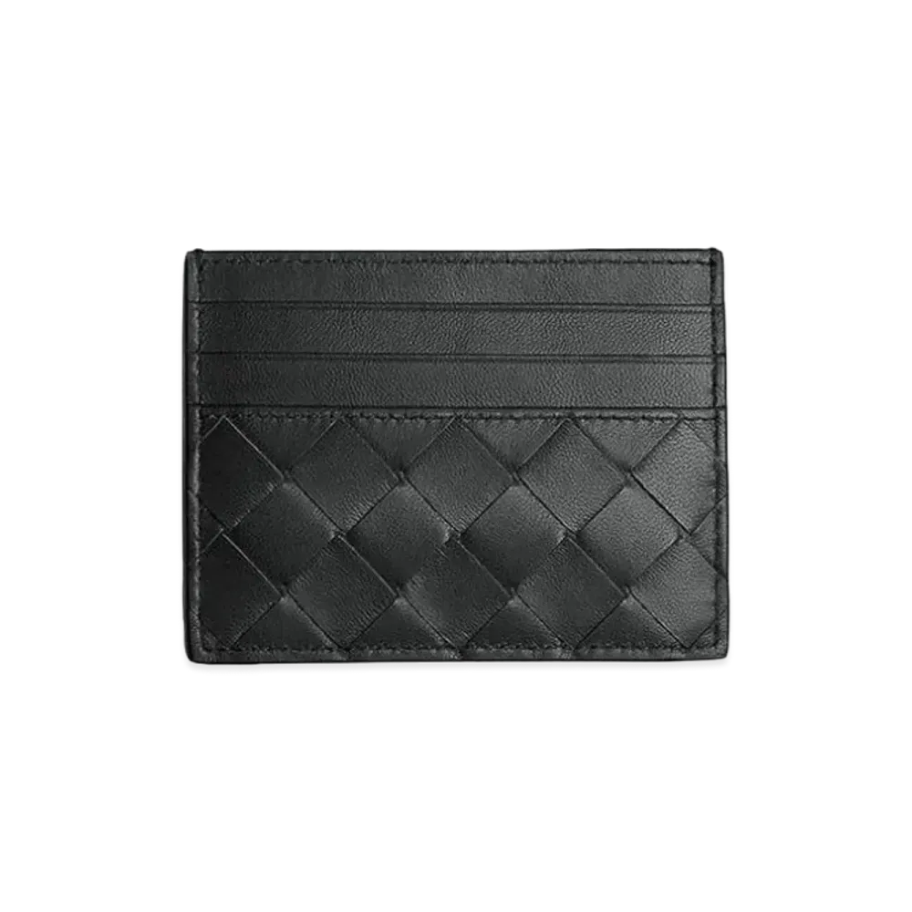 Bottega Veneta Credit Card Holder "Nero"