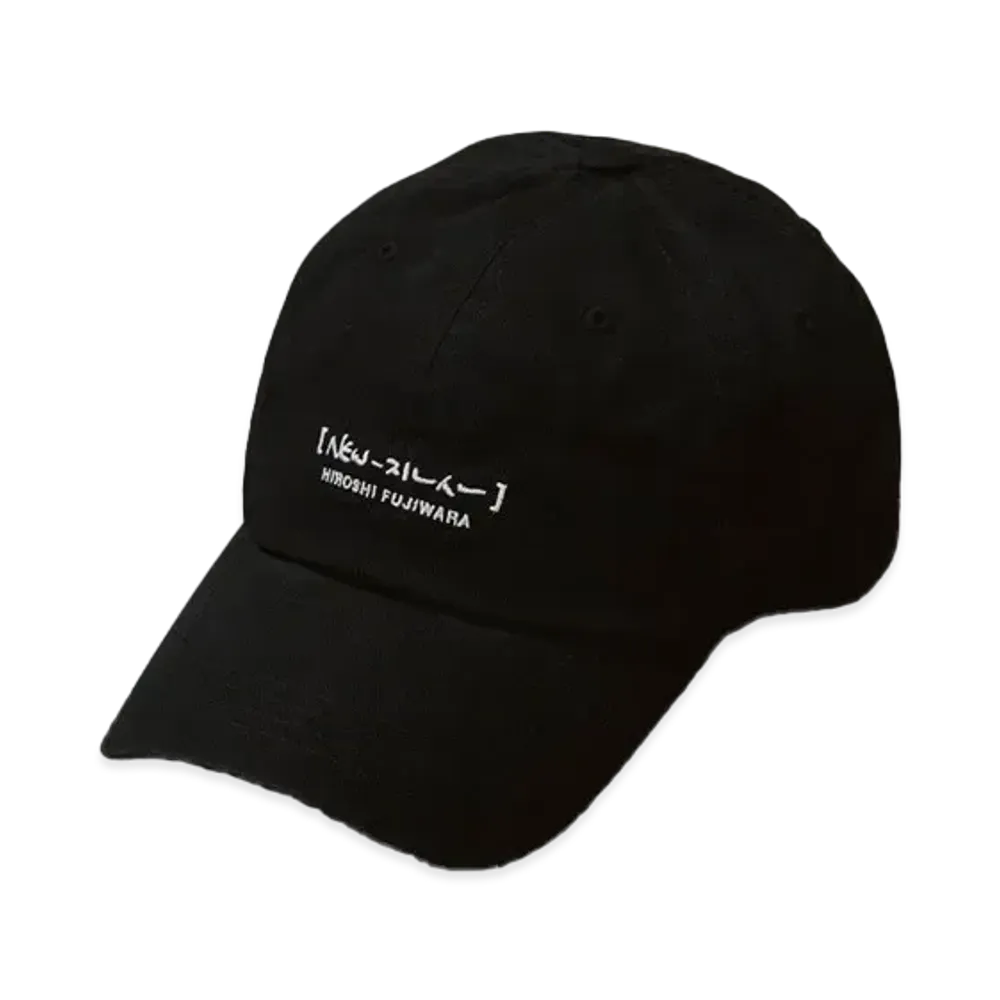 NewJeans x Hiroshi Fujiwara Supernatural Coller Baseball Cap Ver.1 "Black"