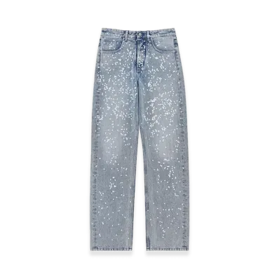 MM6 Maison Margiela Straight Leg Jeans "Light Blue"