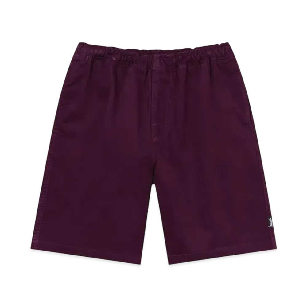 Stussy Brushed Beach Shorts "Plum"