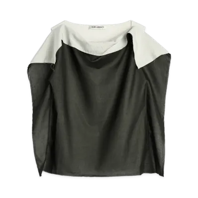 OUR LEGACY Women's Raw Top "Midnight Line Stripe Modalux"