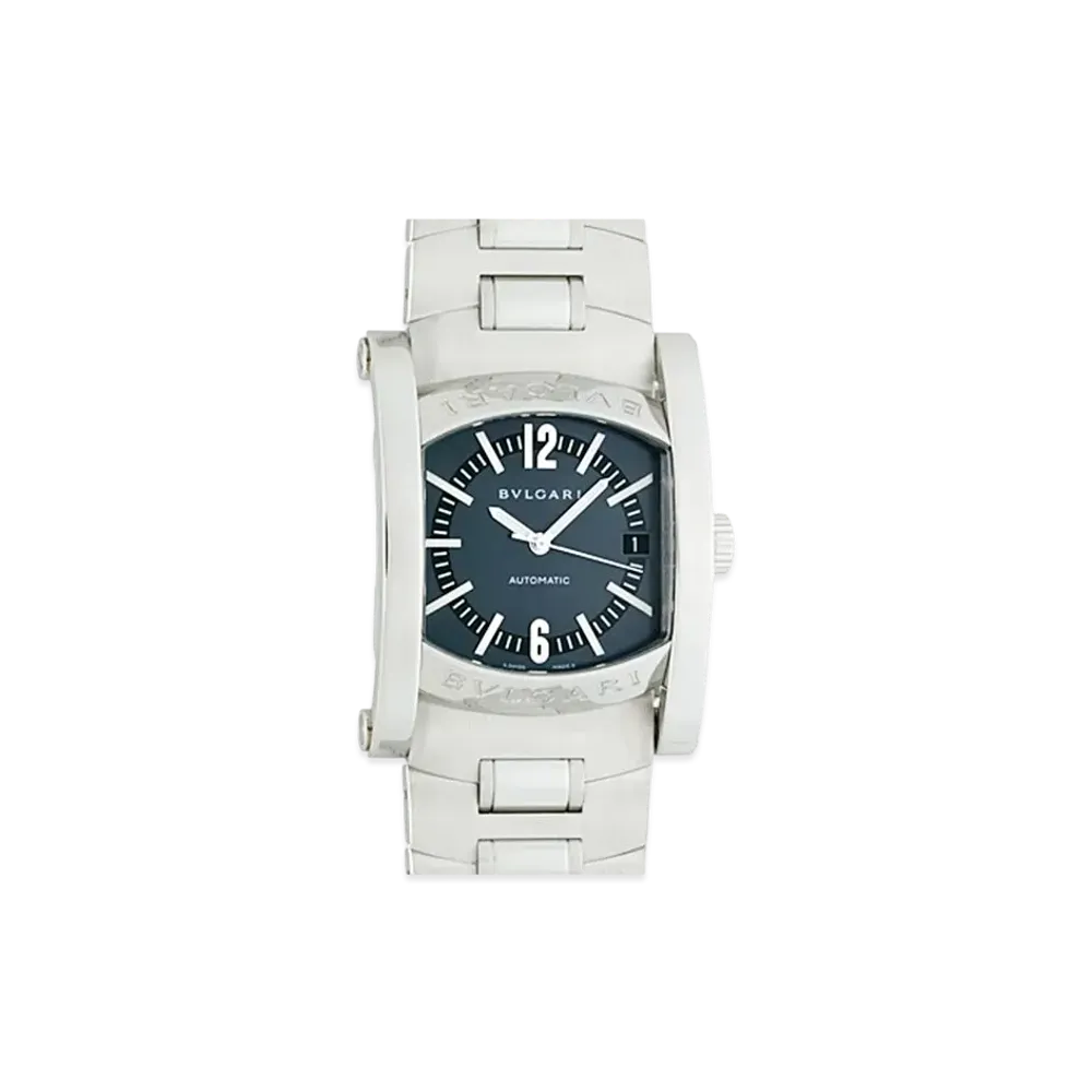 BVLGARI Ashoma "Blue Gray/Stainless Steel"
