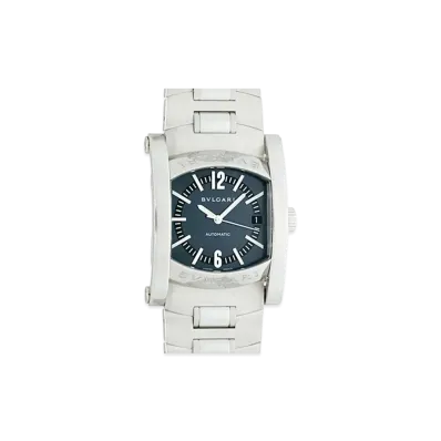 BVLGARI Ashoma "Blue Gray/Stainless Steel"