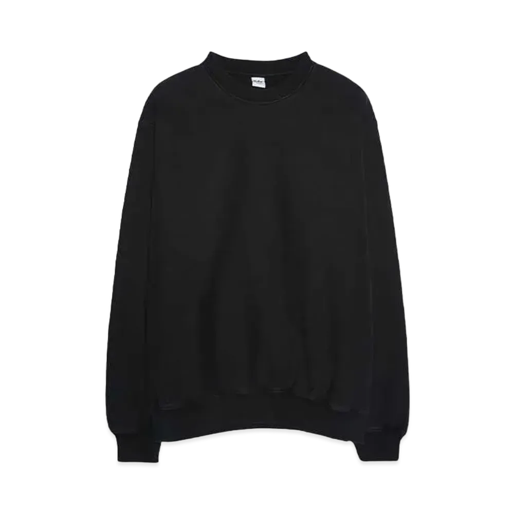 ndx Classic Sweatshirt Crossgrain (505g/m2) "TRUE BLACK"