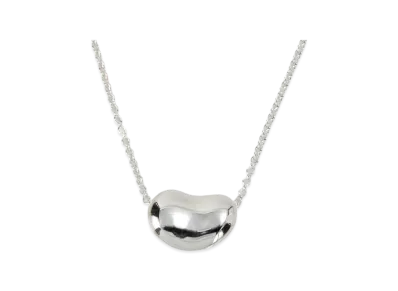 Tiffany & Co. Elsa Peretti Bean Necklace "Silver"