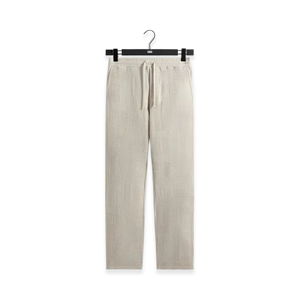 Kith Geometric Knit Elmhurst Pant "Hallow"