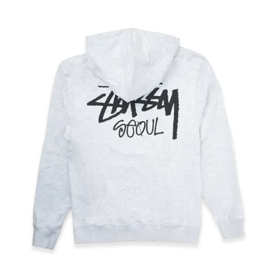 Stussy Stock Seoul Hood 2021 "Ash Heather"