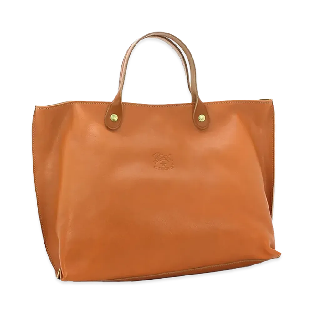 IL BISONTE Tote Bag "Caramel"