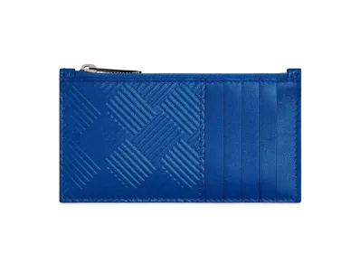 Bottega Veneta Zipped Card Holder "Cobalt"