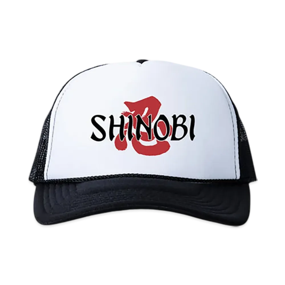ANTI SOCIAL SOCIAL CLUB x Shinobi Logo Cap "Black/White"