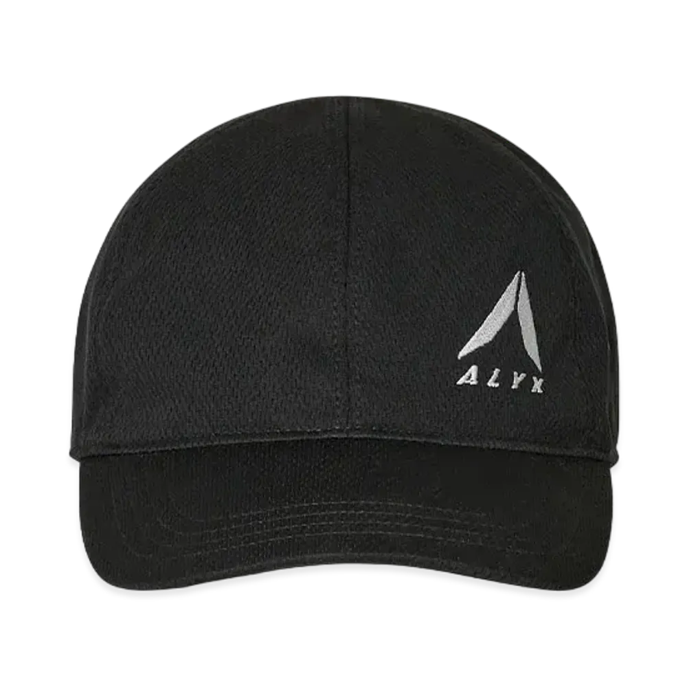 1017 ALYX 9SM Mesh Logo Baseball Hat "Black"