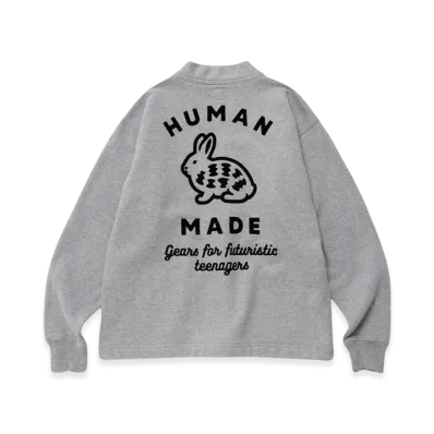 HUMAN MADE Sweat Cardigan "Gray"