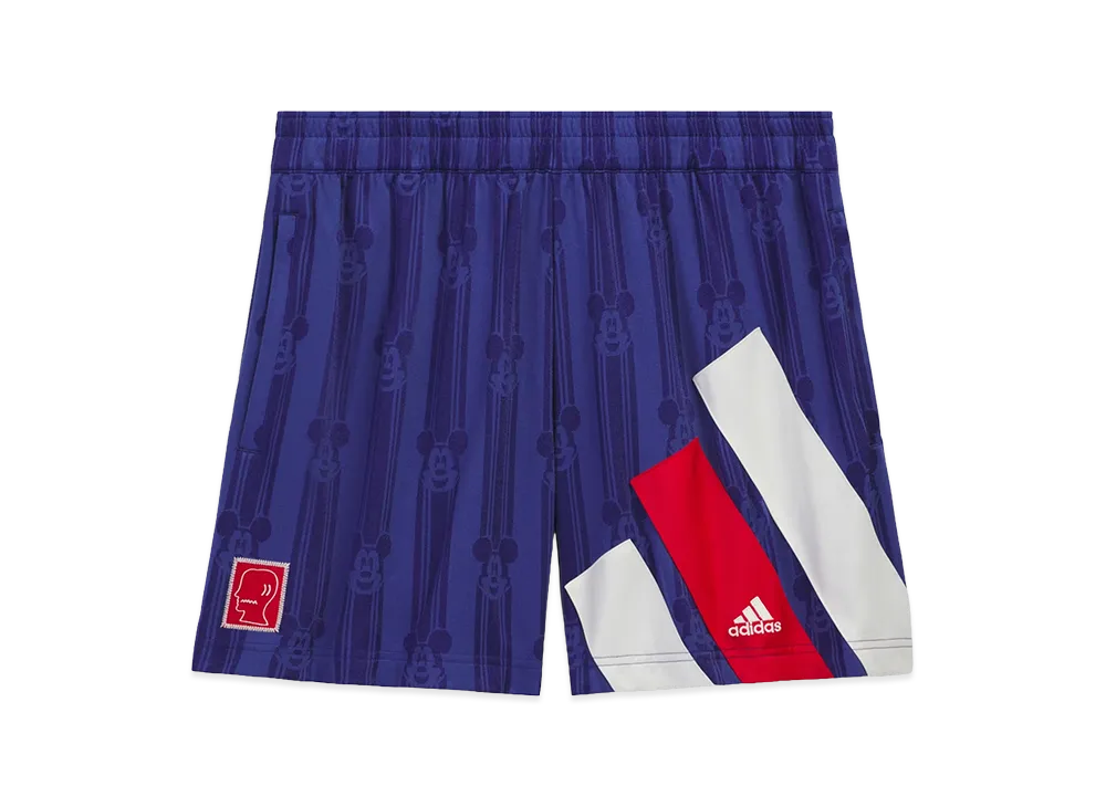 adidas x Brain Dead x Disney Soccer Shorts "Victory Blue"