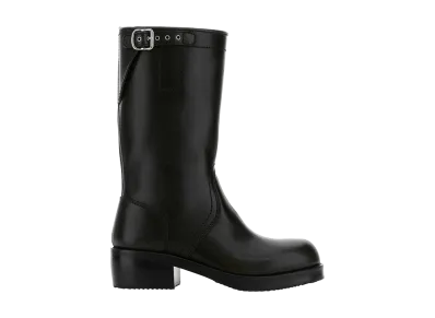 DRIES VAN NOTEN Women's Leather Boots "Black"
