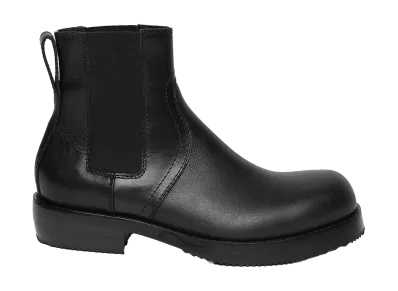 DRIES VAN NOTEN Leather Chelsea Boots "Black"