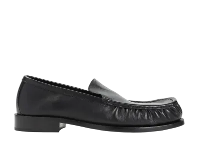 DRIES VAN NOTEN Leather Loafers "Black"