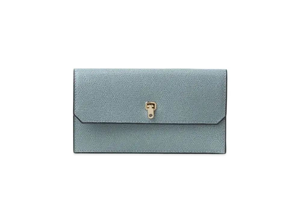 Valextra City Wallet "Powder Blue"