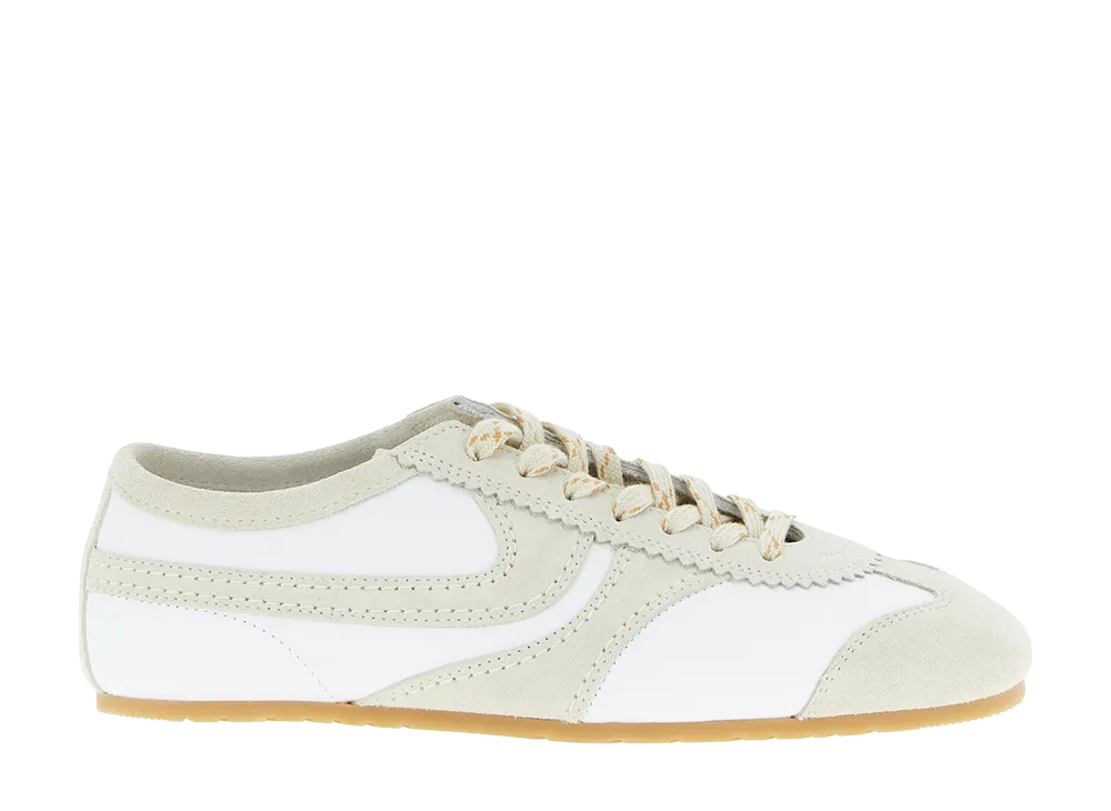 DRIES VAN NOTEN Suede Sneakers "White"