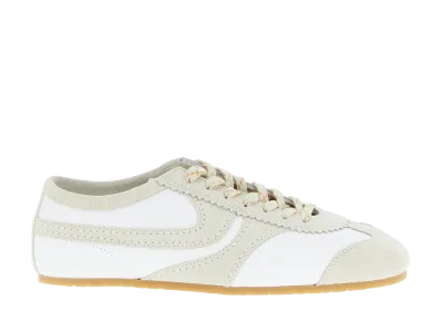 DRIES VAN NOTEN Suede Sneakers "White"