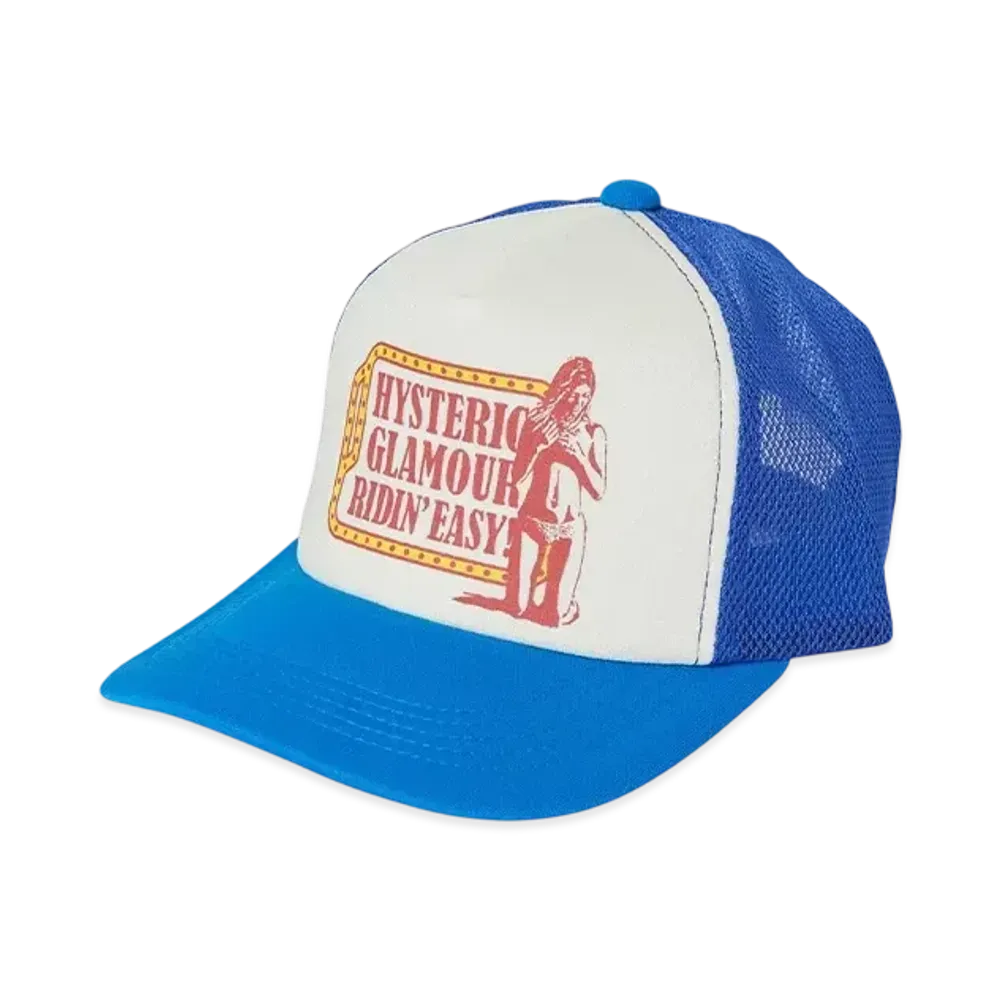 HYSTERIC GLAMOUR Ridin'Easy Mesh Cap "Blue"