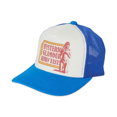 HYSTERIC GLAMOUR Ridin'Easy Mesh Cap "Blue"