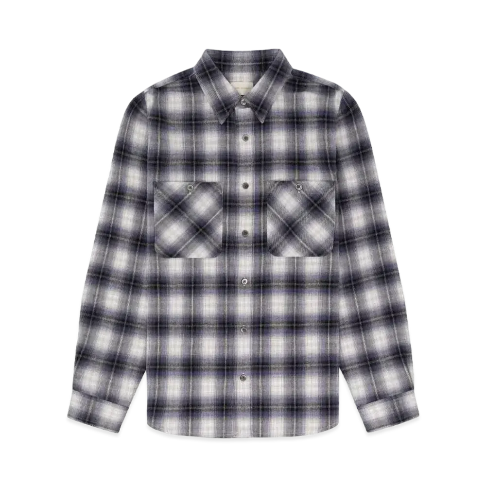 Aime Leon Dore Plaid Cotton Shirt "Black"