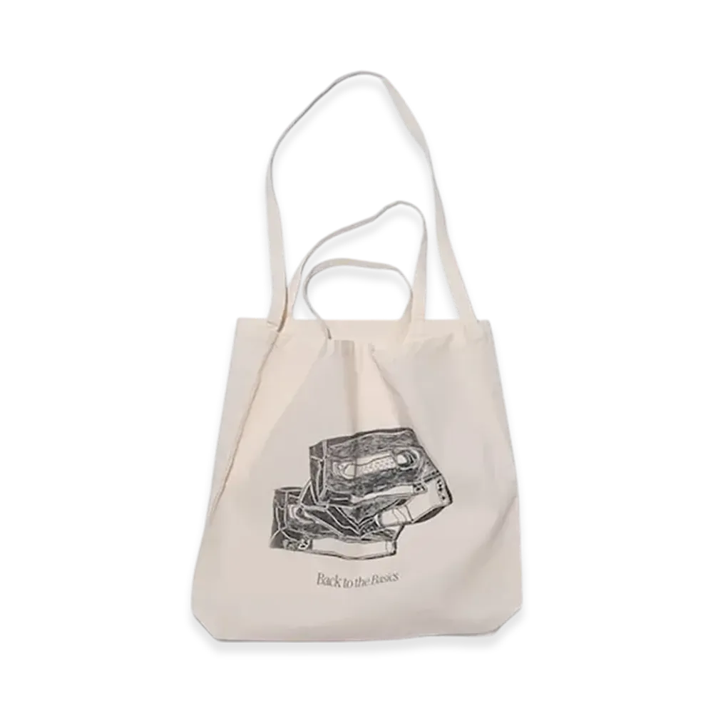 BEAMS T x Shohei Ochiai Back to the Basics Tote Bag "Natural"