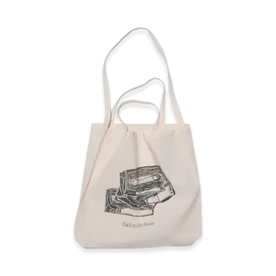 BEAMS T x Shohei Ochiai Back to the Basics Tote Bag "Natural"