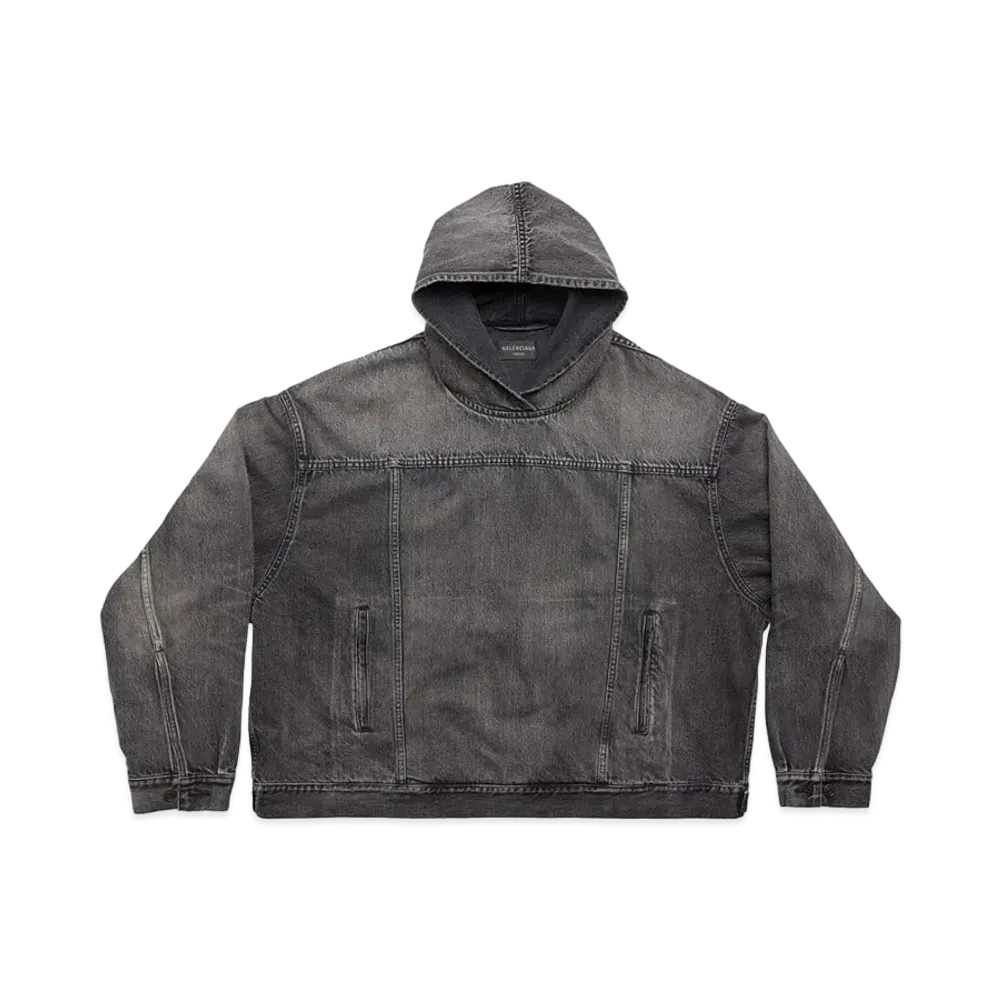 BALENCIAGA MENS Pull Over Jacket "Black"